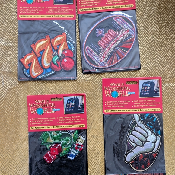 Colorful Embroidered Patch Set - Picture 1 of 4